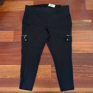 Torrid CARGO PLATINUM LEGGING – PONTE BLACK NWT Sz3